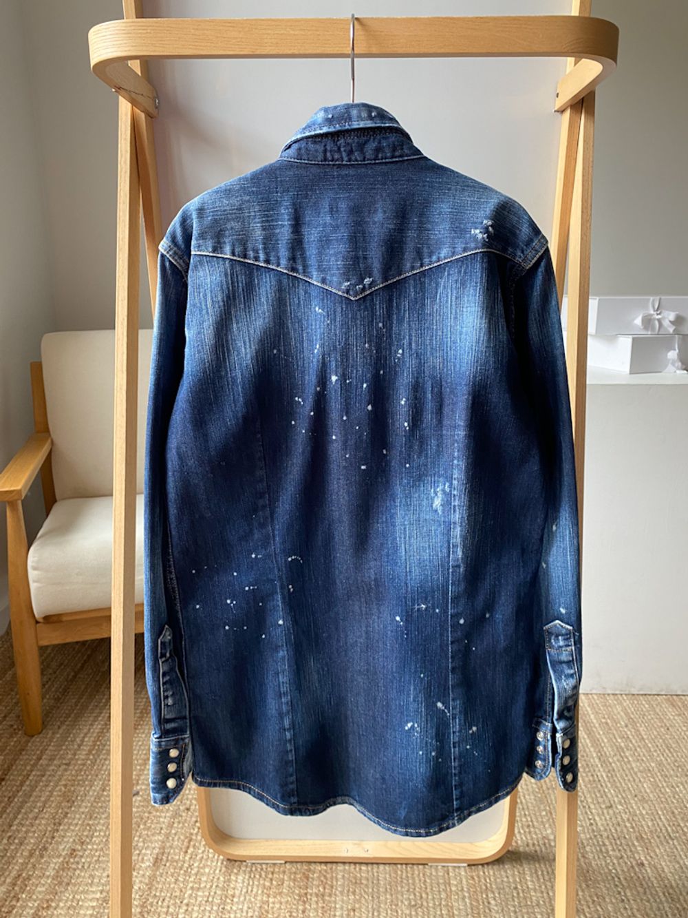 Джинсовая рубашка Dsquared2, 152