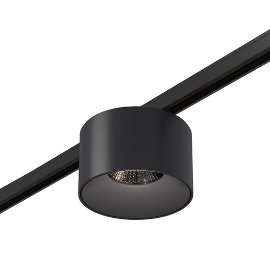 ST669.446.05 Магнитный трековый светильник Черный LED 1*5W 4000K 350Lm Ra&gt;90 36° IP20 D60xH37 24V SUPER5