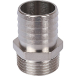 Штуцер с наружной резьбой STOUT SFT 0067 - 1" x 30 мм (латунь никелированная)