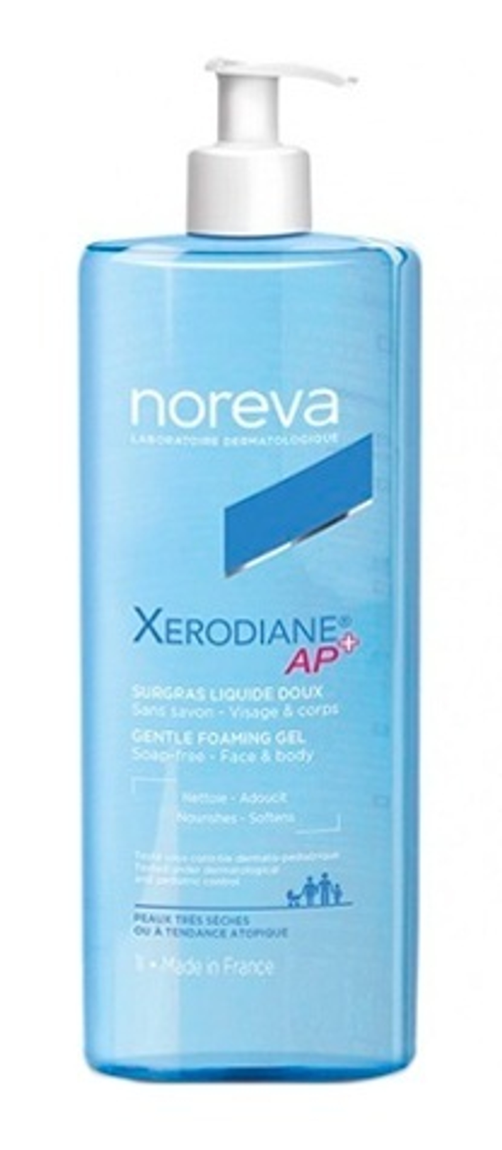 Норева Ксеродиан АР+ Гель мягкий, очищающий, обогащенный Noreva Xerodiane AP+ Surgras Liquide Doux 745 мл