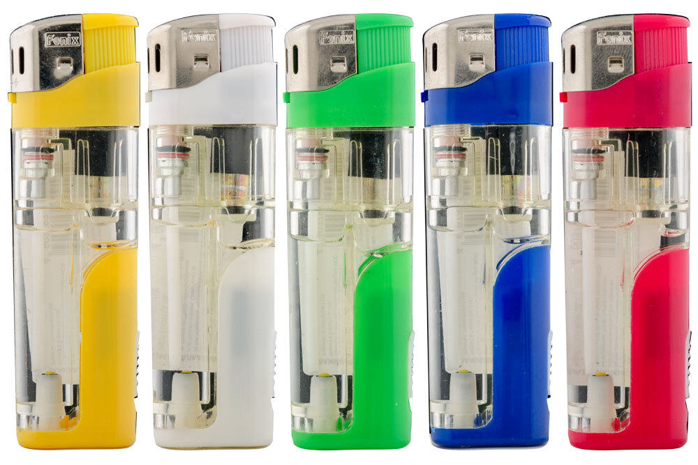 зп  Пьезо с фонар  OGNIVO (L1041) 5 цветов (50*20)