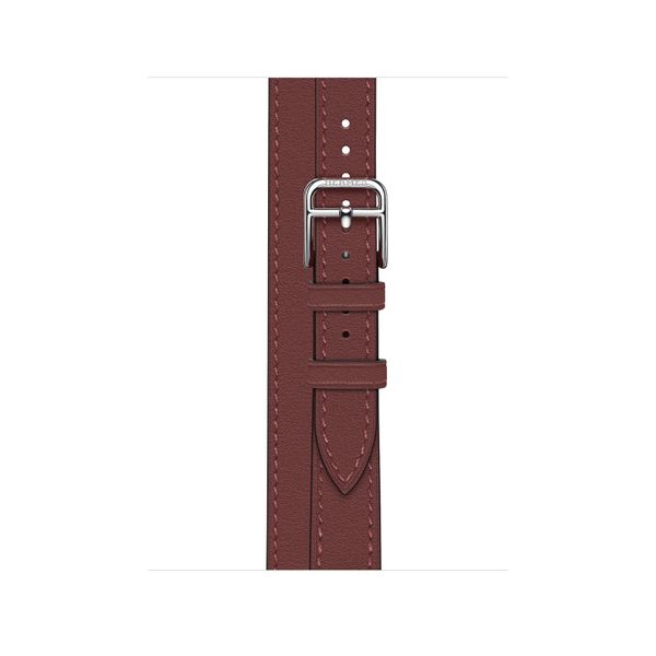 Умные часы Apple Watch Series 7 Hermès GPS + Cellular 41mm Silver Stainless Steel Case with Attelage Double Tour
