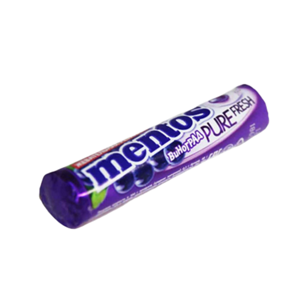 Жевательная резинка со вкусом винограда Mentos Pure Fresh 15,5г