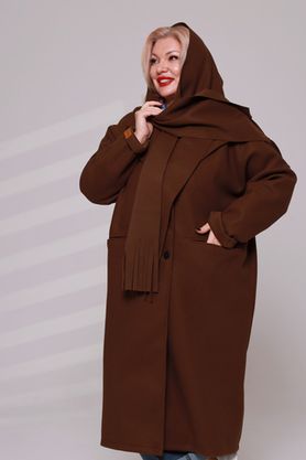 Цена на Пальто-6384 больших размеров