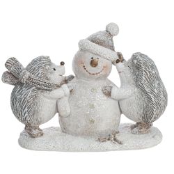 GAEM Фигурка декоративная "Ёжики", L15 W6 H11 см
