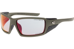 Спортивные очки GOG Ellbrus / Matt Green-Black / Photochromic Red Lens