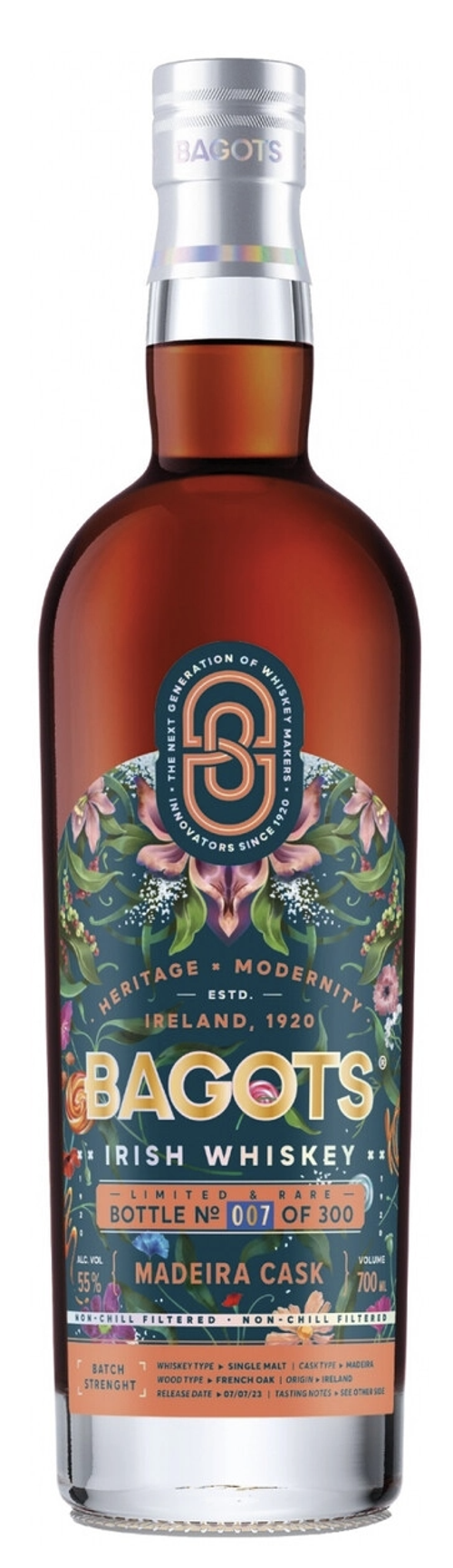 Виски Bagots Madeira Cask, 0.7 л