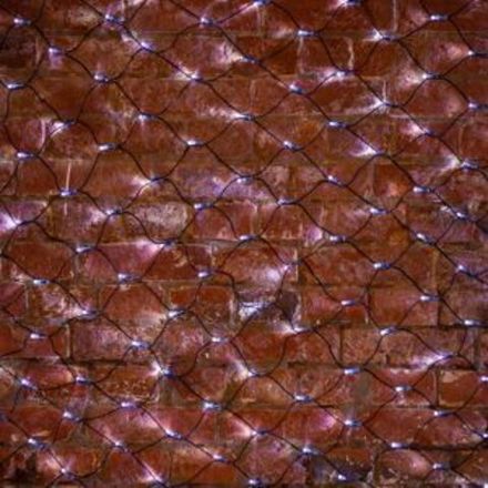 Гирлянда "Сеть" 2х1,5м, черный ПВХ, 288 LED Белые