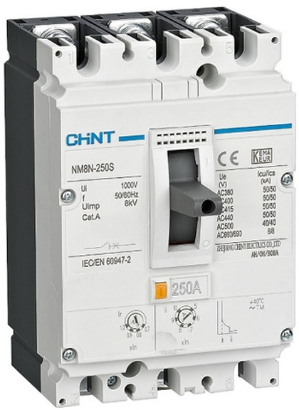 Автоматический выключатель в литом корпусе CHINT 271284