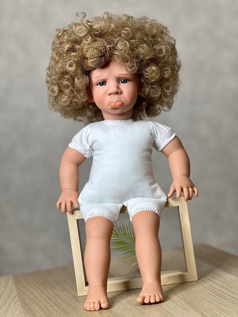 Кукла LAMAGIK мягконабивная 38см Gestito (12037)