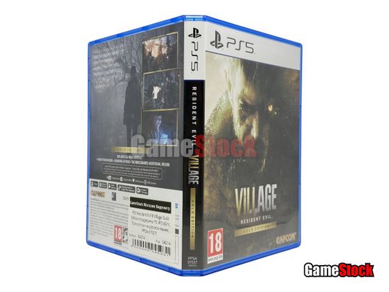 PS5 Resident Evil 8 Village Gold Edition (поддержка PS VR2) (Б/У, Полностью на русском языке, PPSA-01557)