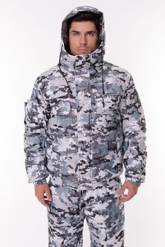 Костюм "Патриот -45" кур+п/к (Алова, белый)