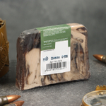 Мыло косметическое «Добропаровъ», «С 23 февраля» черный уголь и деготь, 80 г