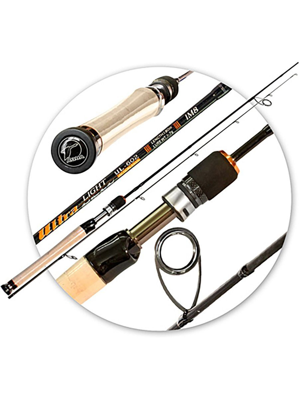 Спиннинг ультралайт штекерный ULTRA LIGHT 2,10m, 2-10g
