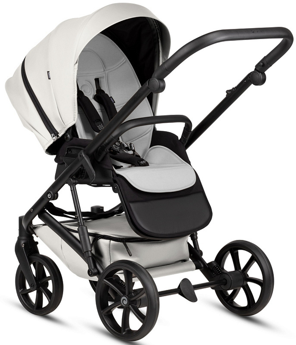 Детская коляска Tutis Viva 6 Plus Leather 2 в 1 1612085 Cloud