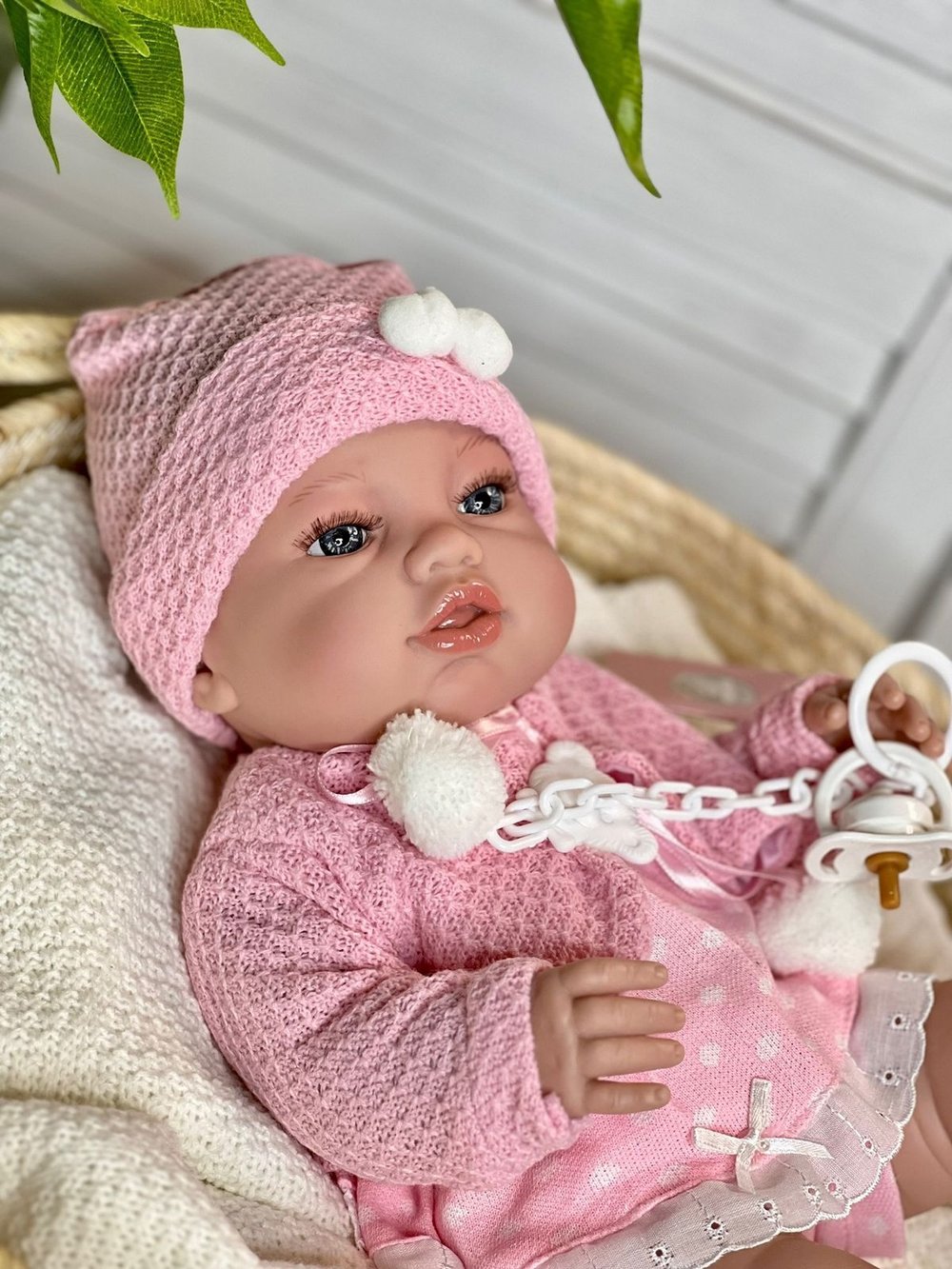 Кукла Berbesa виниловая 42см Recien Nacido (5110K)