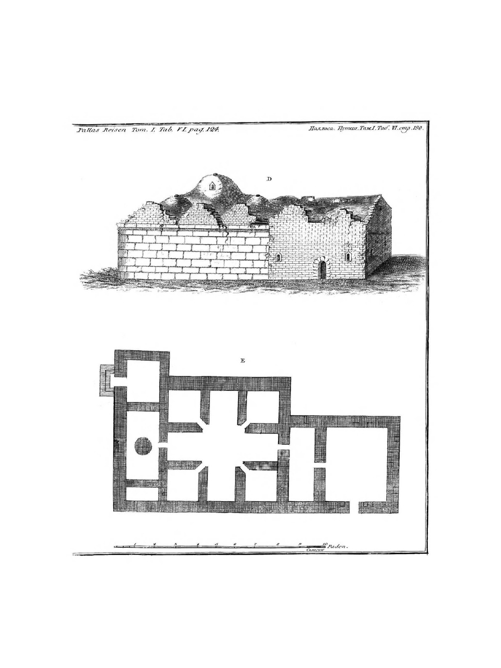 Путешествие по разным провинциям Российского Государства. Атлас | П.С. Паллас