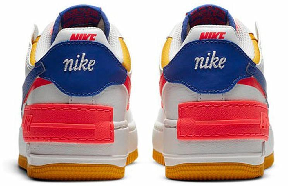 Кроссовки Nike Air Force 1 Low Shadow (Женская размерная сетка)