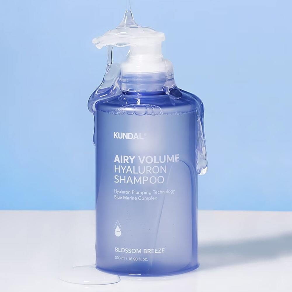 Шампунь для объема волос KUNDAL Airy Volume Hyaluron Shampoo Blossom Breeze, 500 мл