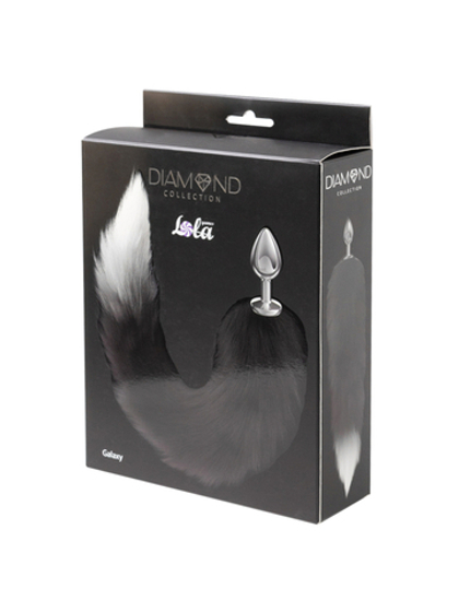 Diamond Galaxy Black - Анальная Пробка с Хвостом