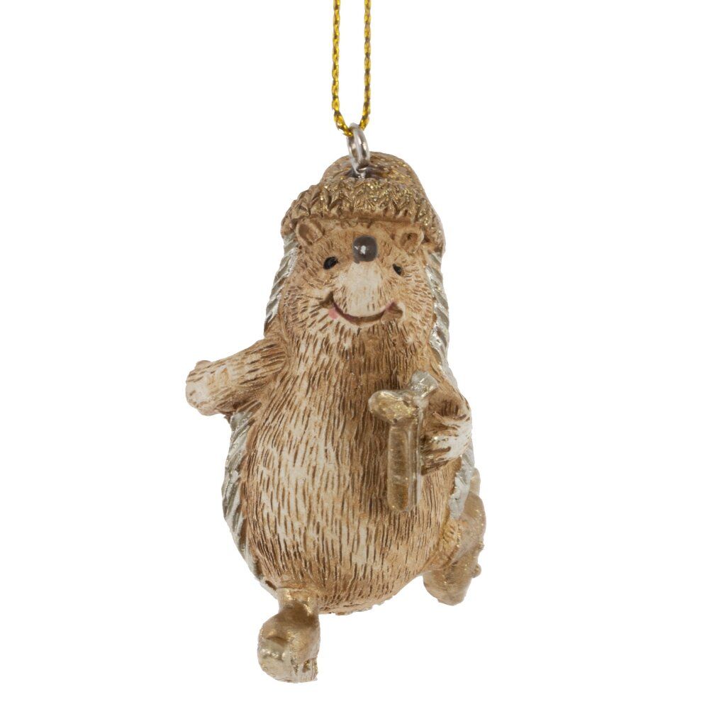 GAEM Изделие декоративное подвесное "Ёжик", L3,5 W3,5 H5,5 см, 2в.