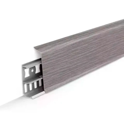 Плинтус напольный Деконика Д70 210 Дуб пепельный (70х21х2200 мм) Deconika