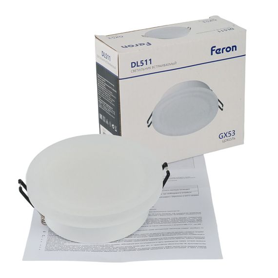 Встраиваемый светильник Feron DL511 51946