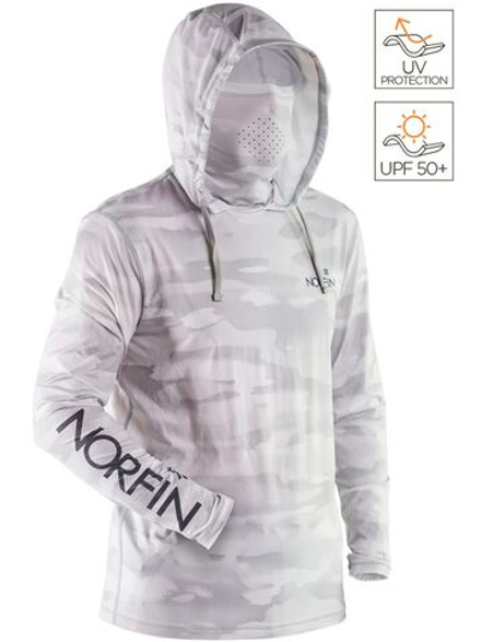 Джемпер Norfin SUN PRO GUARD HOODIE GRAY р.S
