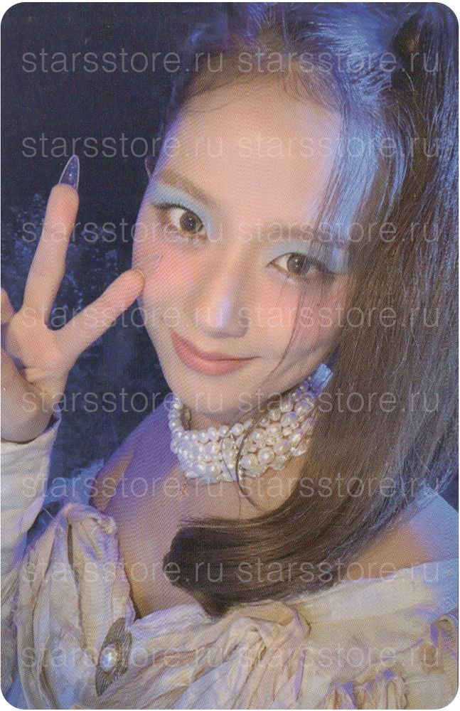 Фотокарта Jisoo BLACKPINK - AMORTAGE (KTown4U)