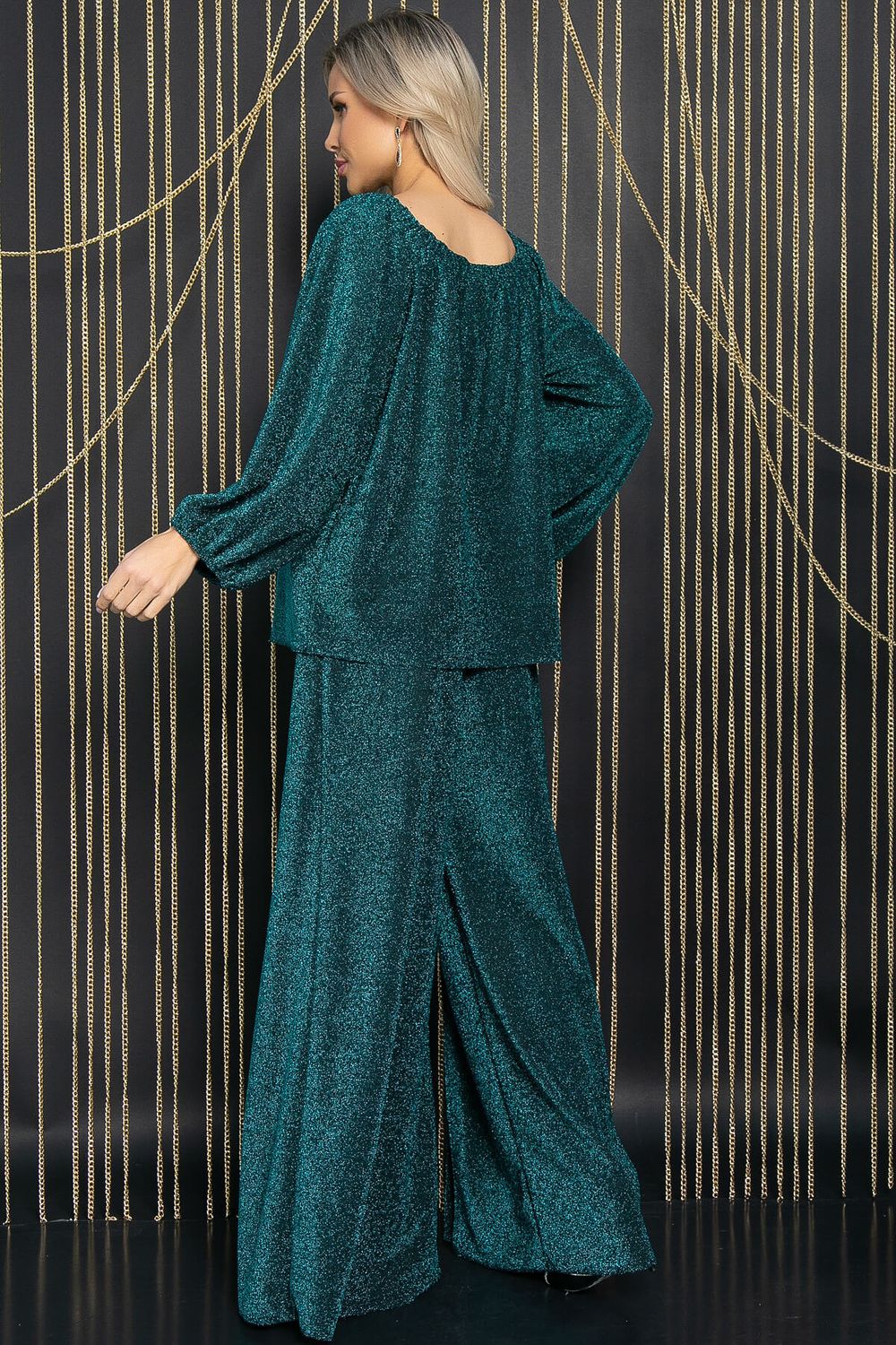 Костюм праздничный Бланш (изумруд) К14625-4М LT Collection