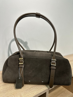 Сумка из натуральной замши