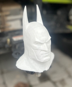 Колпачок на фаркоп Бэтмен Batman, диаметр шара фаркопа 50 мм, белый