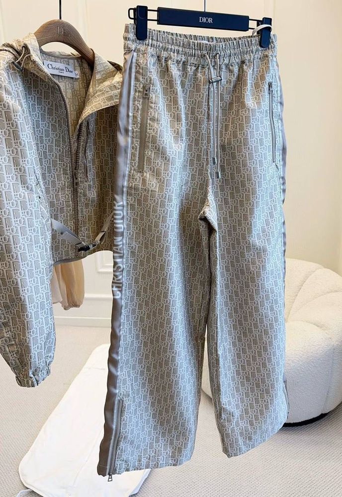 Спортивные штаны Dior&amp;Stone Island