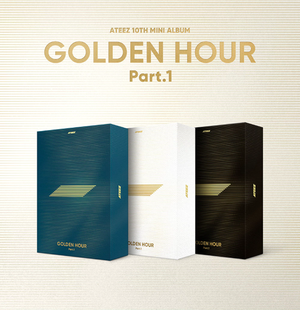 Альбом ATEEZ - 10th Mini Album GOLDEN HOUR : Part.1
