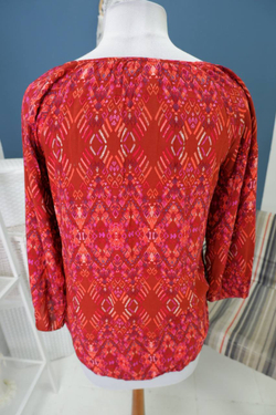 Блузка Mossimo с принтом 46 размер