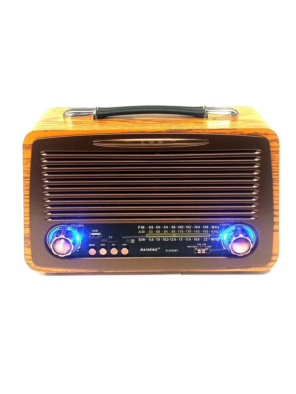 Радиоприемник в ретро стиле + MP3 плеер Stereo Raiseng R3299BT