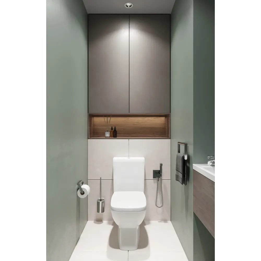 Унитаз-компакт Santek Нео с микролифтом белый