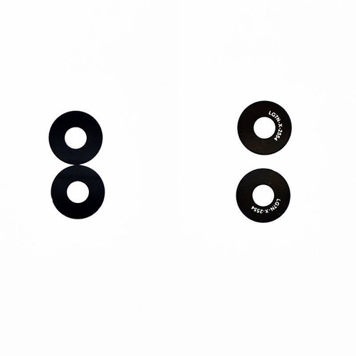 Стекло камеры Tecno Pova 4 Pro (комплект 2 шт.) Черный