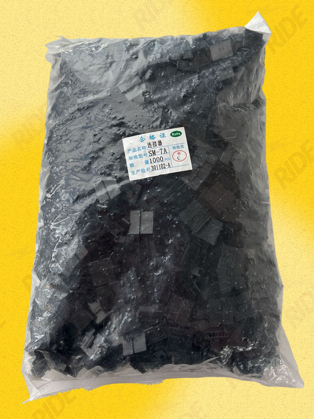 Разъем коннектор JST SM2.54 папа 7 pin (1000 шт.)