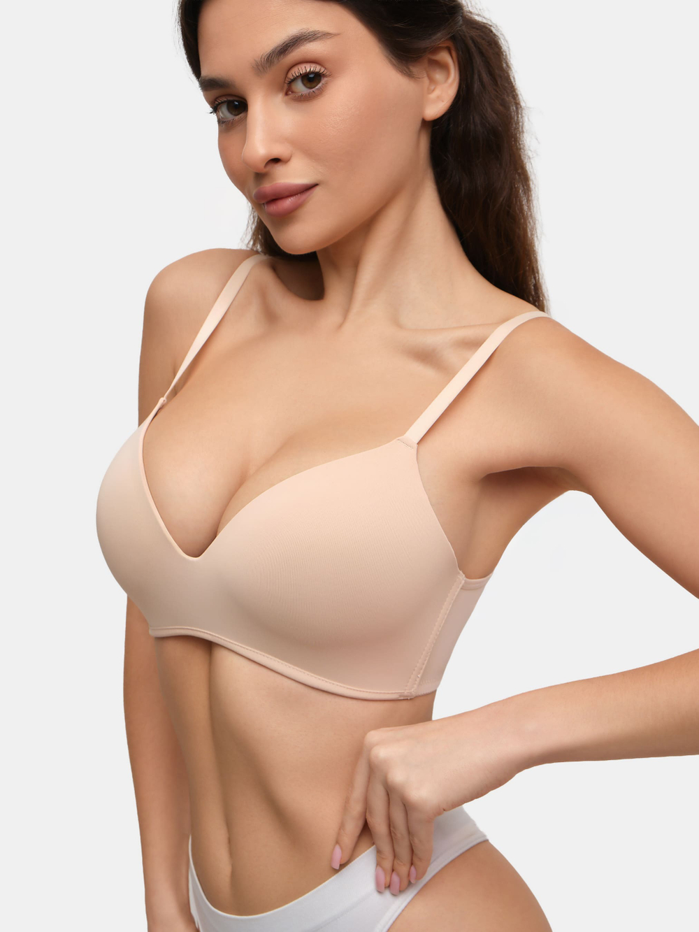 Бюстгальтер OIRO Snowdrop бесшовный без косточек