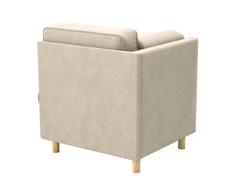 Кресло Шелдон / букле Лайк кремовый 100