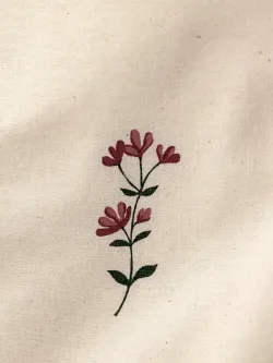 Простынь на резинке перкаль Сказка "Гербарий Эко" 160x200 см