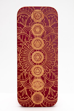 Доска садху Чакры темные медные гвозди