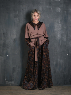 Лонгслив /двустороний/ янтарь