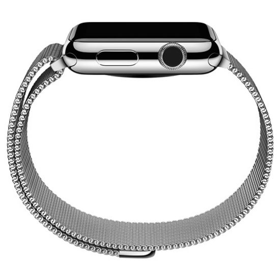 Часы смарт Apple Watch 38мм (миланский сетчатый стальной с магнитной застежкой)