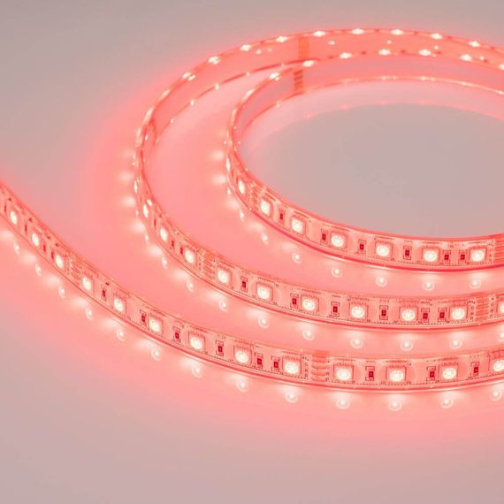 Светодиодная влагозащищенная лента Arlight 14,4W/m 60LED/m 5060SMD разноцветный 5M 029515