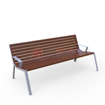 Скамейка Брюссель с подлокотниками