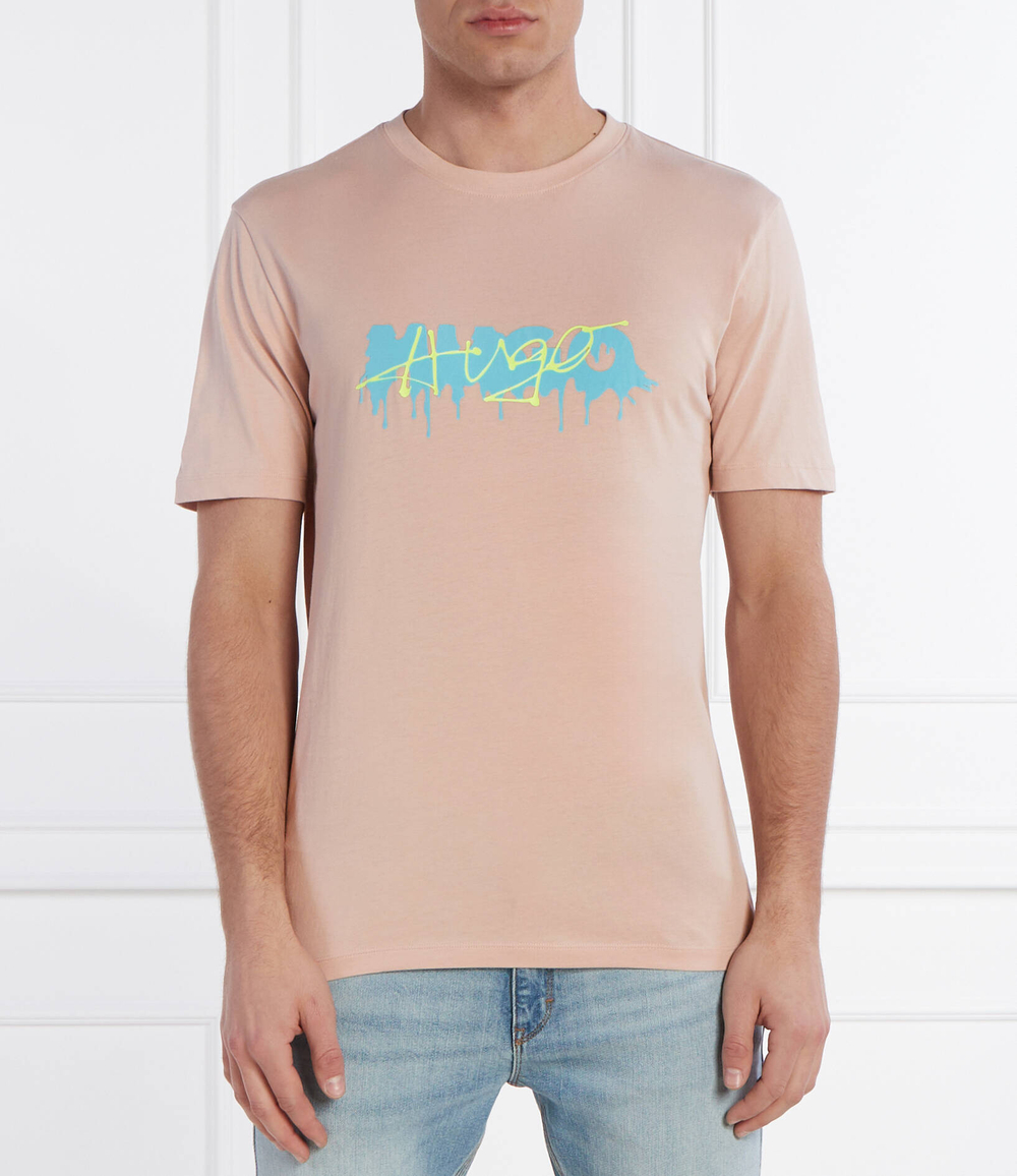 Футболка Dacation HUGO - лососевый(50515282)