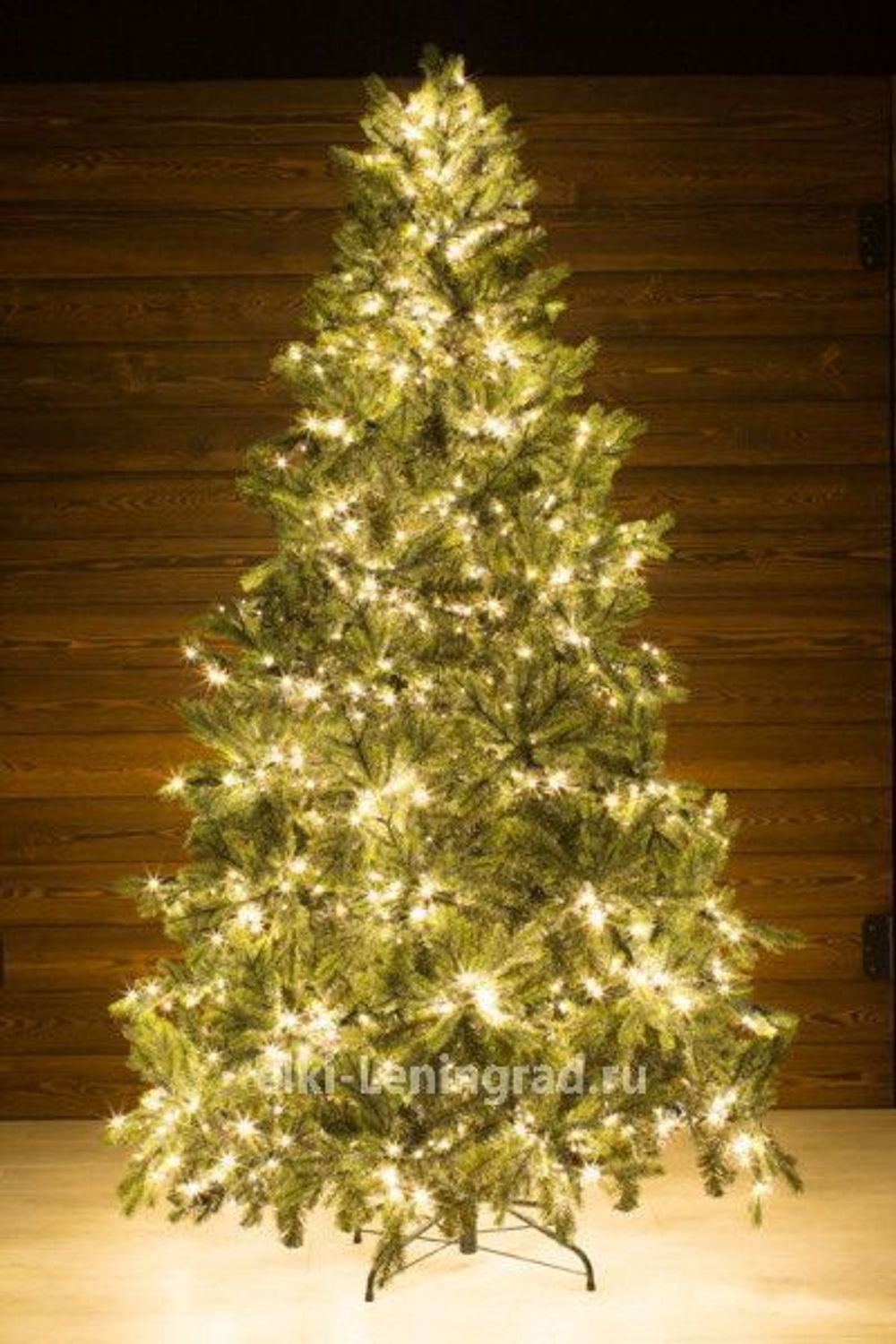 Елка с гирляндой «Грацио» (Литая+пвх) 150 см / 1,5 м