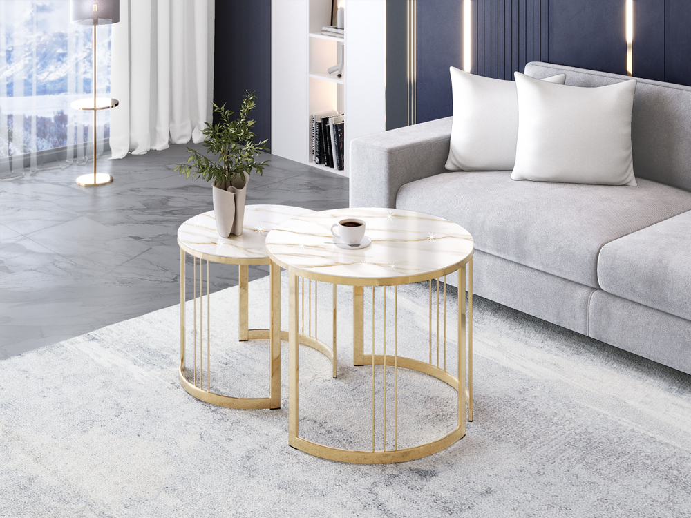 Агат-38 (DaVita) Стол журнальный